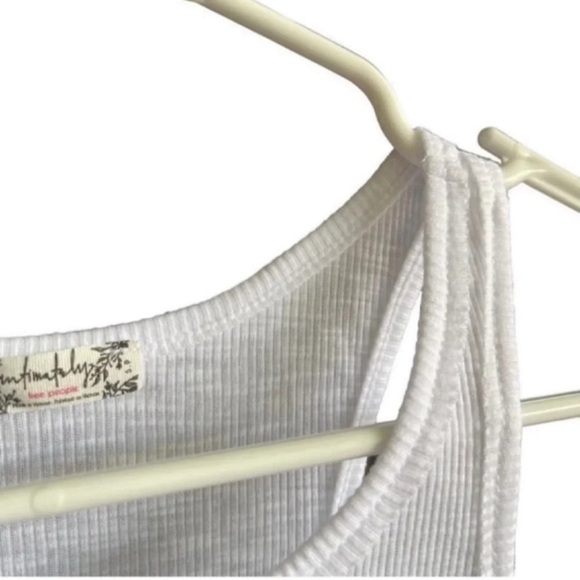 INTIMATELY Free People High neck ribbed basic Visit swing tank SIZE Small - Picture 4 of 5